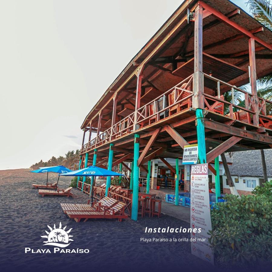 Hotel Playa Paraíso Monterrico Exterior foto