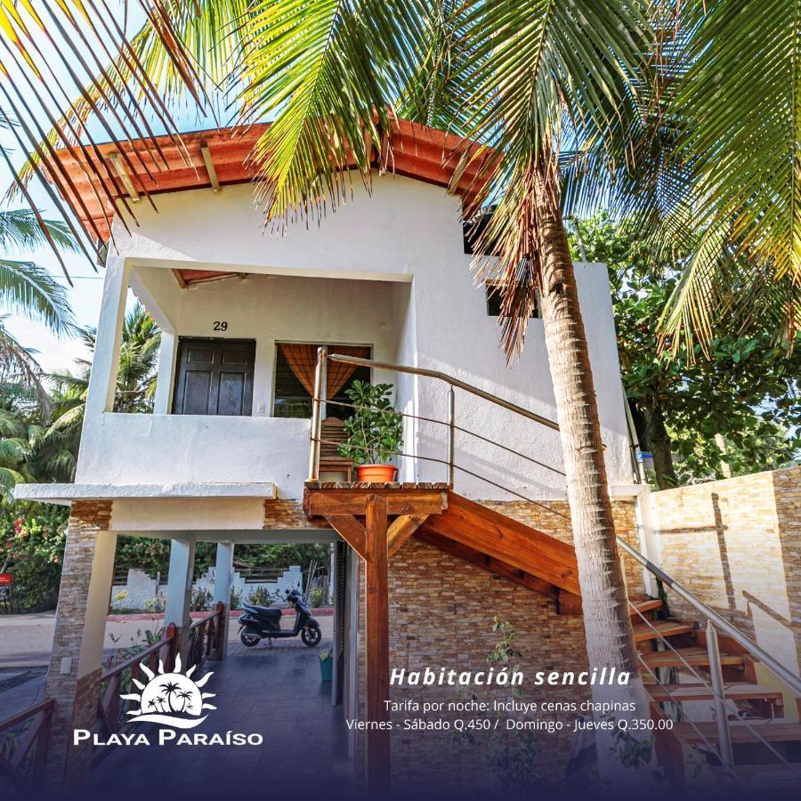 Hotel Playa Paraíso Monterrico Exterior foto