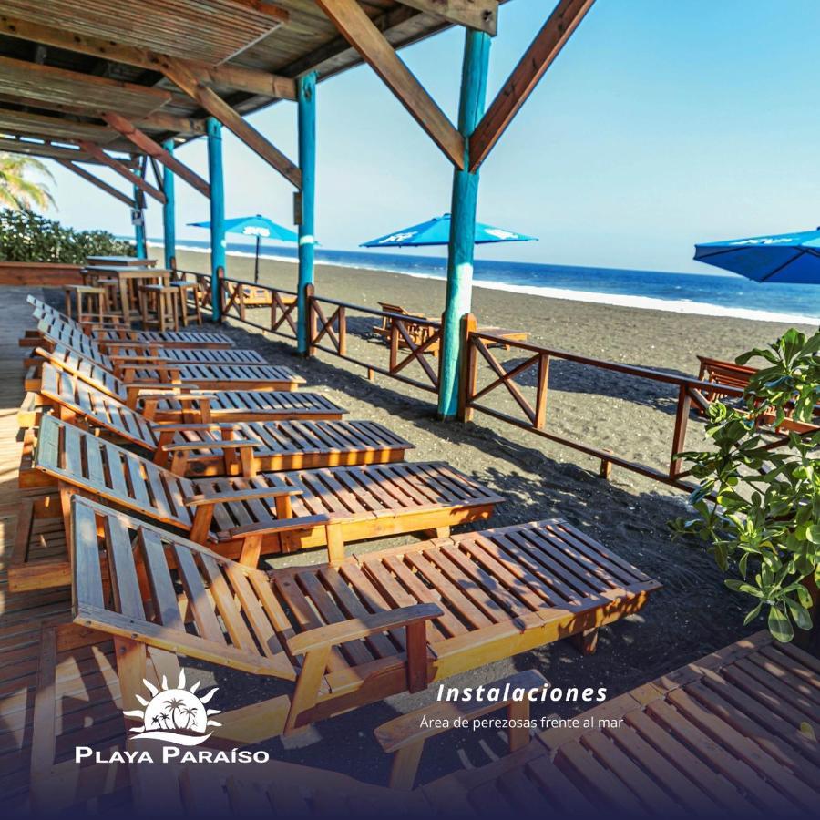 Hotel Playa Paraíso Monterrico Exterior foto