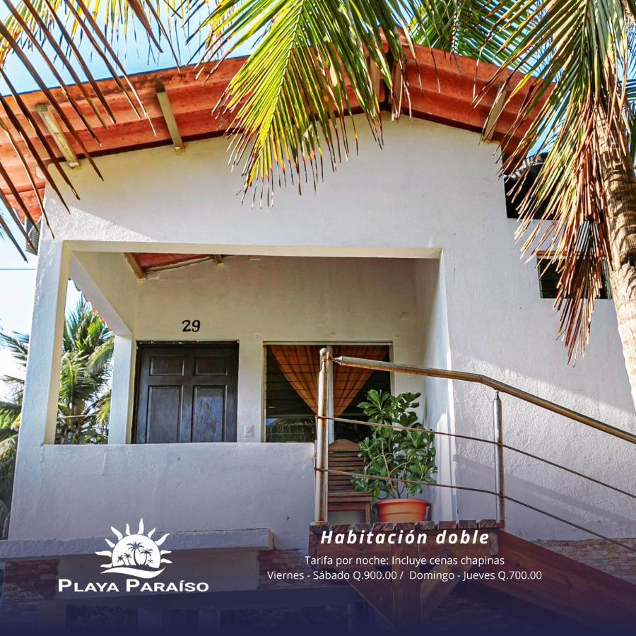 Hotel Playa Paraíso Monterrico Exterior foto