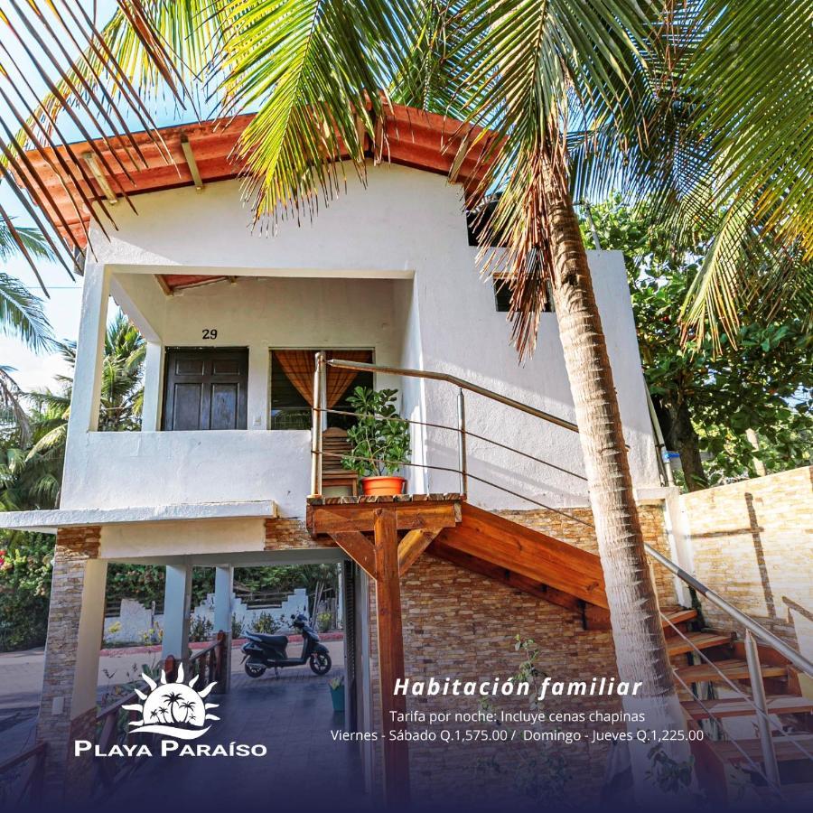 Hotel Playa Paraíso Monterrico Exterior foto